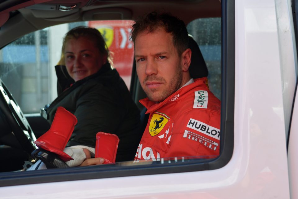 Ferrari’s Sebastian Vettel crashes, unharmed, released from hospital after tests