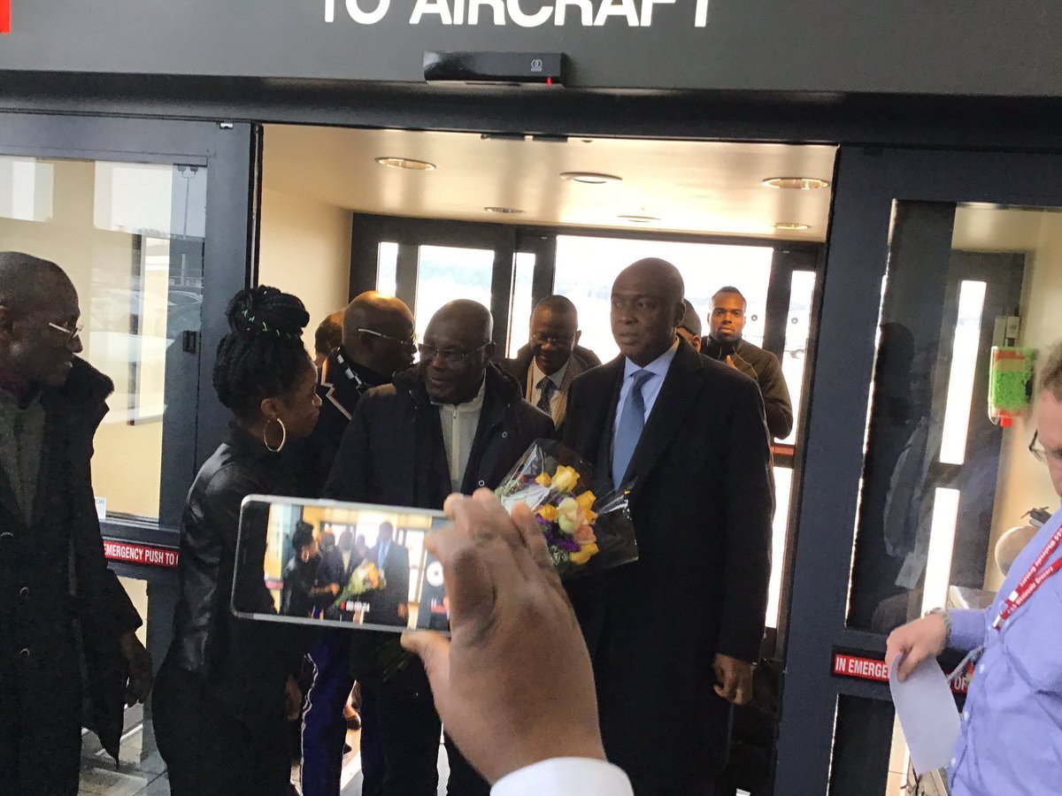 Atiku Abubakar arrives U.S.