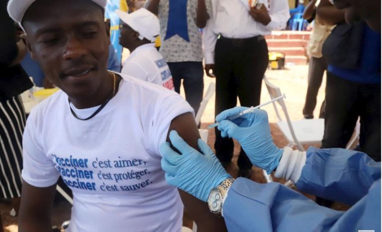 EBOLA:VACCINATION COMPLETED IN CONGO 