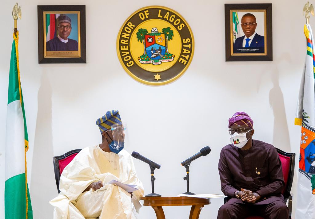 gov sanwoolu and federal character commission