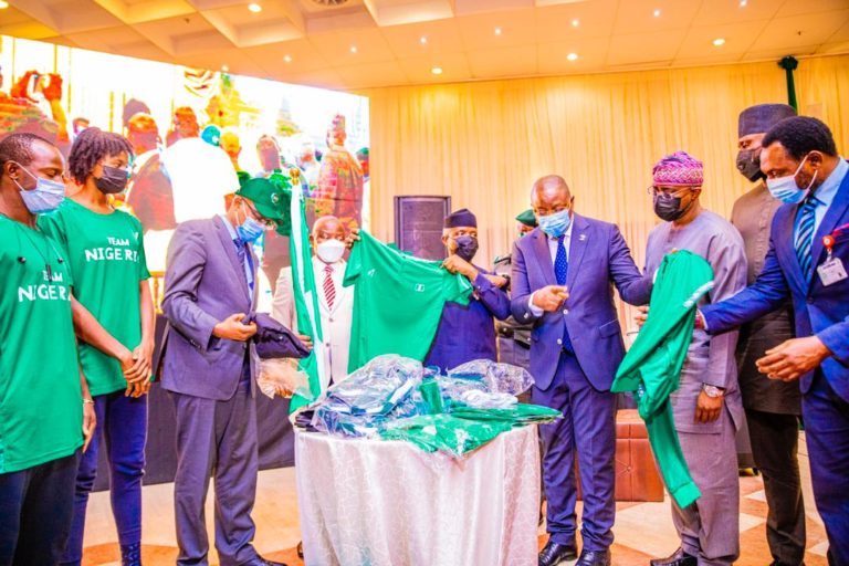 Team Nigeria Gets Presidential Send Forth, Kits Unveiled