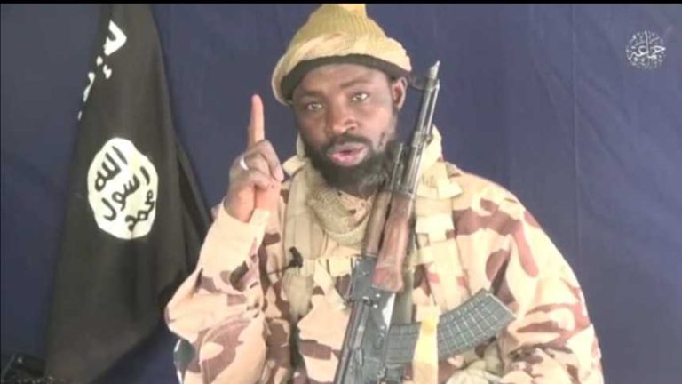 Shekau in a video message released saying evil created ...