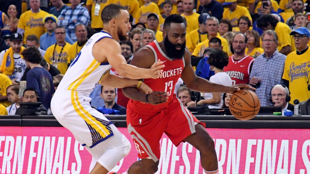 James Harden and Stephen Curry to play game 3 of Rockets-Warriors playoff tie