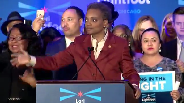 Chicago elects Lori Lightfoot as first black, female mayor