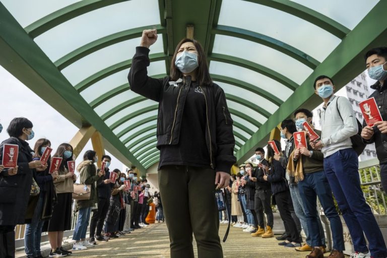 Hong Kong records first Coronavirus death as medical workers protest for shut borders