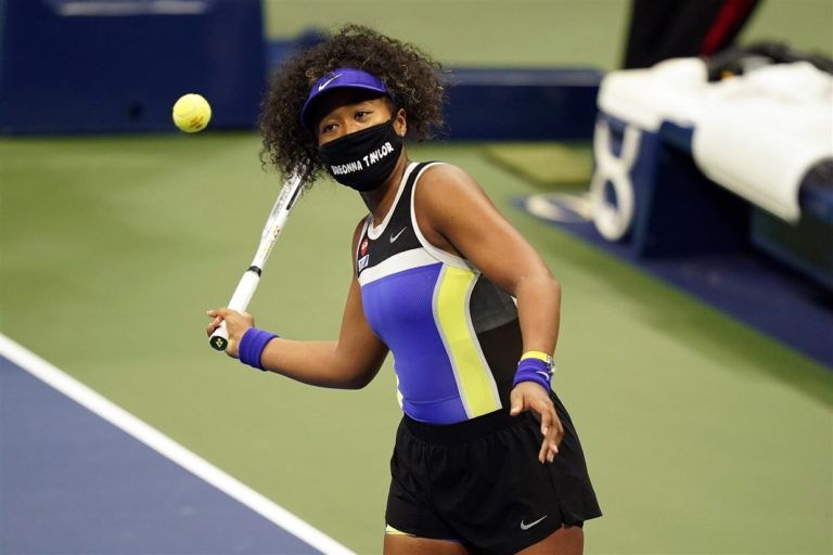 US Open: Naomi Osaka takes a stand for Breona Taylor