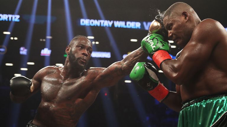 Deontay Wilder agrees to Luis Ortiz rematch for next fight.