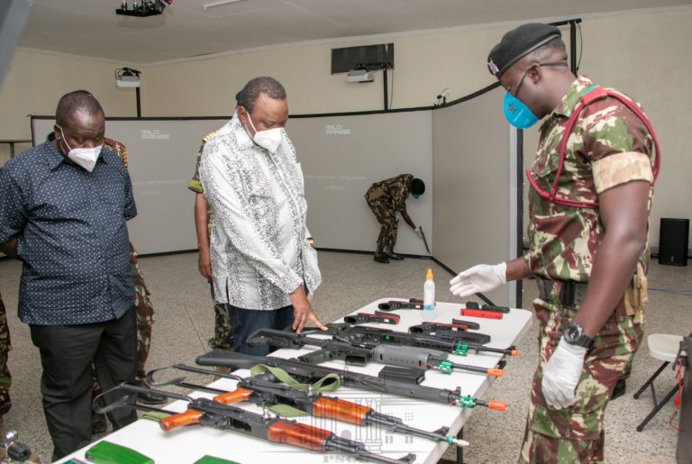 Uhuru Kenyatta offers Illegal Gun Makers Employment